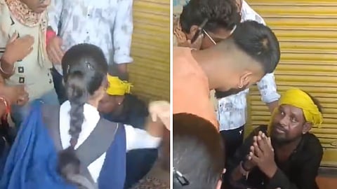 Nagpur Viral Video : 'कोलकात्यात घडले तेच तुमच्यासोबत करेन'; रिक्षाचालकाची शाळकरी मुलींना धमकी, लोकांनी धु धु धुतलं