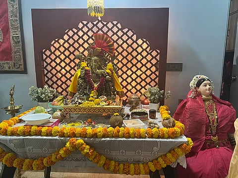 गौरी-गणपती उत्सवाच्या खरेदीवर पावसाचे विघ्न, व्यापारी तसेच नागरिकांमध्ये धास्ती