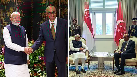 भारतात अनेक सिंगापूर बनवण्याची इच्छा - मोदी