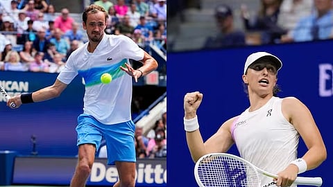 मेदवेदेव, स्विआटेक यांचे आव्हान संपुष्टात; सिनर, पेगुला यांची प्रथमच अमेरिकन ओपन स्पर्धेच्या उपांत्य फेरीत धडक