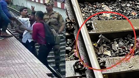 बदलापूर रेल्वे स्थानकात गोळीबार; मित्रानेच मित्रावर केला हल्ला, थरार Video मध्ये कैद