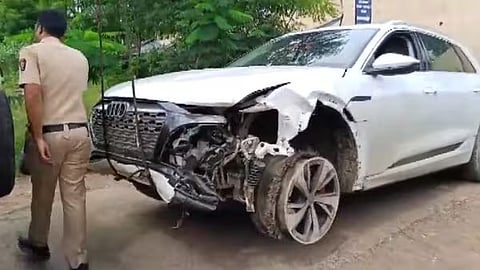 Nagpur Audi hit-and-run: 'पिण्या'वरून सुरू झालेला वाद आता 'खाण्या'वर; अपघातावरुन आरोप-प्रत्यारोप
