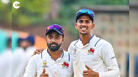 भारत-अ संघाच्या विजयात मुंबईकर चमकले; शम्स, तनुषच्या प्रभावी गोलंदाजीमुळे भारत-ड संघावर १८६ धावांनी वर्चस्व