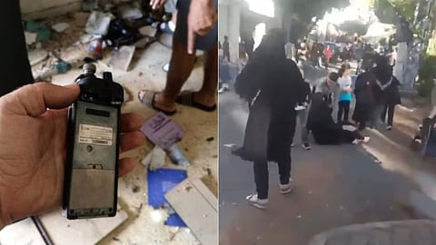 Walkie-Talkies Explode: लेबेनॉनमध्ये मोबाईलची दहशत, हात लावायलाही घाबरतायेत नागरिक