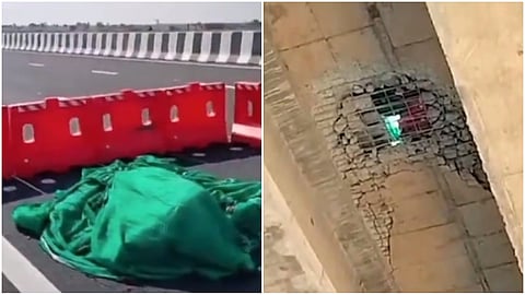 वाहन चालवणे बनले जिकीरीचे, 'समृद्धी' महामार्गाची दयनीय अवस्था