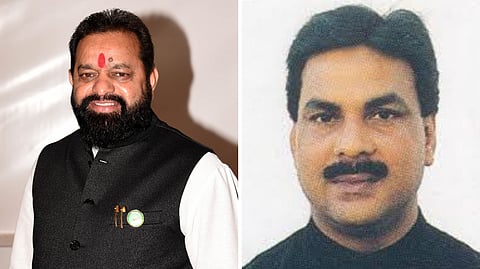 दिलीप लांडे, नसीम खान (डावीकडून)