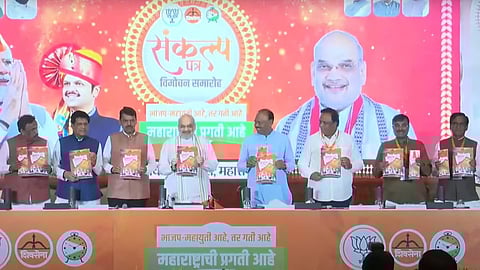 लाडक्या बहिणींना १५०० ऐवजी २१०० रुपये,१० लाख विद्यार्थ्यांना महिना १० हजार रुपये विद्यावेतन; भाजपचे संकल्पपत्र जाहीर