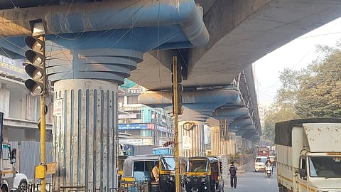 भिवंडीत सिग्नल यंत्रणा बंद असल्याने वाहतूककोंडी कायम: प्रवाशांचे हाल; प्रदूषणात होतेय वाढ