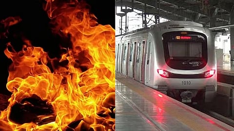 बीकेसीत आगडोंब: मेट्रो-३ स्थानकात धूर पसरल्याने पावणेदोन तास स्थानक बंद; प्रवाशांना काढले सुखरूप बाहेर