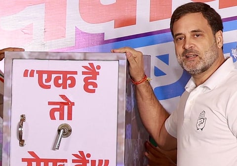 ‘एक है, तो सेफ है’चा नारा अदानींसाठी; राहुल गांधी यांनी उडवली मोदींची खिल्ली, धारावी प्रकल्पाबाबत उद्धव ठाकरेंच्या भूमिकेला समर्थन