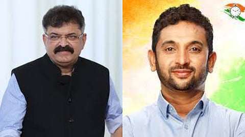 जितेंद्र आव्हाड, नजीब मुल्ला (डावीकडून)