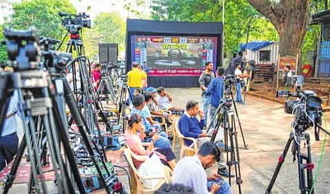 महाविकास आघाडीच्या पराभवामुळे कार्यकर्त्यांची पाठ; राष्ट्रवादी काँग्रेस शरद पवार गटाच्या कार्यालयात शुकशुकाट