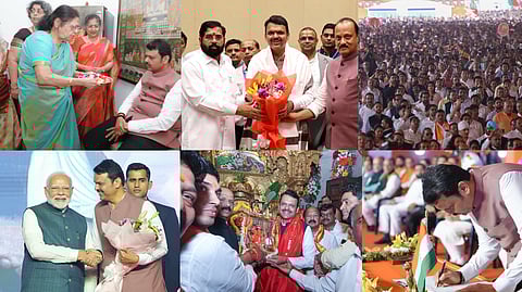 देवेंद्रभाऊ आगे बढो, हम तुम्हारे साथ हैं; आझाद मैदान घोषणांनी दणाणले!