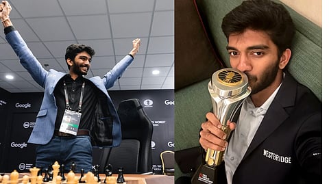 जगज्जेत्या गुकेशचे मायदेशात आगमन