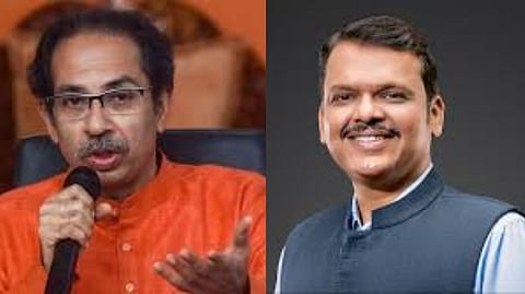 उद्धव ठाकरे, देवेंद्र फडणवीस (डावीकडून)