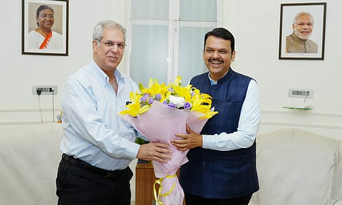 टाटा ट्रस्टचे अध्यक्ष नोएल टाटा मुख्यमंत्र्यांच्या भेटीला; विविध प्रकल्पांवर चर्चा