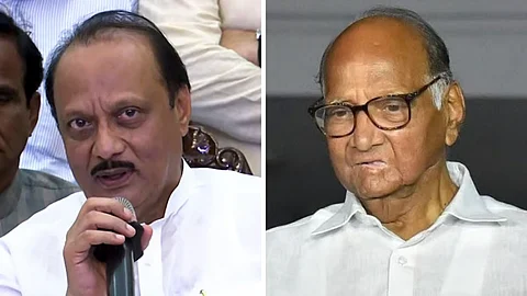अजित पवार, शरद पवार (डावीकडून)