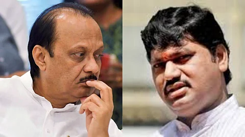 अजित पवार, धनंजय मुंडे ( डावीकडून)