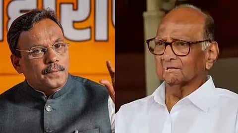 शरद पवारांनी दाऊदच्या हस्तकांना हेलिकॉप्टर प्रवास घडवला; विनोद तावडेंचे प्रत्युत्तर