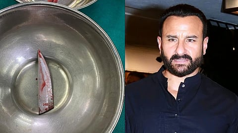 सैफवरील हल्ला प्रकरण : चाकूचा तिसरा भाग पोलिसांना सापडला