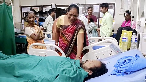 प्रशासनाच्या निष्काळजीपणामुळे तरुणाचा मृत्यू ; रुग्णवाहिका वेळेवर न आल्याने राहुलचा अंत