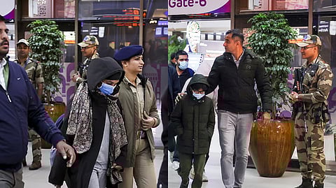 "हातात बेड्या अन् पायात साखळदंड होते"; US मधून आलेल्या भारतीयांची आपबिती; 'डंकी रुट'च्या भयावह प्रवासाचीही दिली माहिती