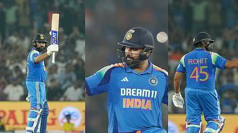 रोहित शर्माची वादळी खेळी....'हिटमॅन'ने मोडला 'क्रिकेटच्या देवा'चा विक्रम