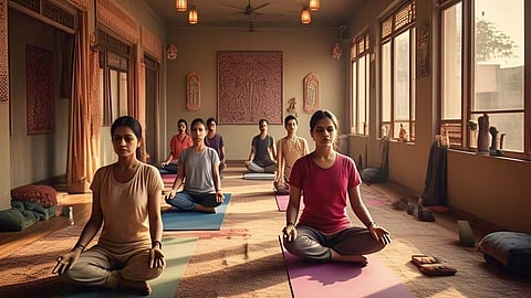 रोज 'हे' ५ आसन करा आणि मानसिक तणावाला म्हणा गुड बाय...