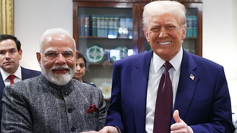 मोदी-ट्रम्प चर्चेत एआय, सेमीकंडक्टर्सवर भर; यूएस-इंडिया ट्रान्सफॉर्मिंग द रिलेशनशिप युटिलायझिंग स्ट्रॅटेजिक टेक्नॉलॉजी उपक्रम
