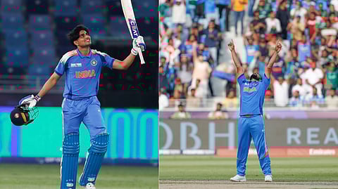 शमी, गिलमुळे भारताचा शुभारंभ; बांगलादेशवर पहिल्या लढतीत ६ गडी राखून वर्चस्व; हृदयचे शतक व्यर्थ