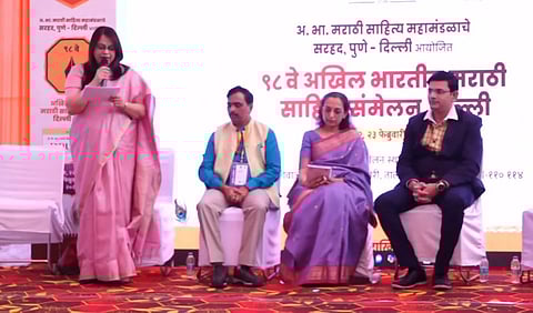 बृहन्महाराष्ट्रातील मराठी माणसांचे योगदान महत्त्वाचे; ‘बृहन्महाराष्ट्रातील मराठी जीवन व साहित्य’ परिसंवादात उमटला सूर