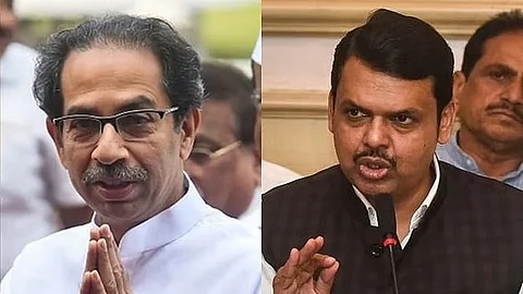 उद्धव ठाकरे, देवेंद्र फडणवीस (डावीकडून)