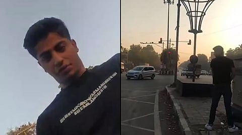 पुण्यात चाललंय तरी काय? मद्यधुंद चालकाची रस्त्यात कार थांबवून लघुशंका; आरोपी फरार, वडील पोलिसांच्या ताब्यात