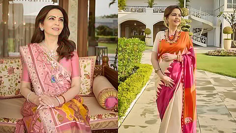 नीता अंबानींच्या 'या' साड्यांची होत आहे चर्चा; डिझाईनर मनिष मल्होत्राची इन्स्टाग्राम पोस्ट व्हायरल