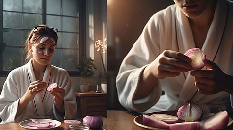 फक्त खाण्यासाठीच नव्हे तर त्वचा चमकदार बनवण्यासाठीही कांदा फायदेशीर