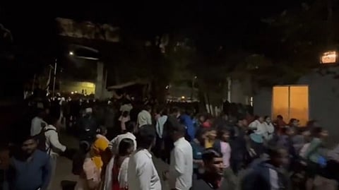 पुण्यात महिला पोलीस भरतीवेळी गोंधळ