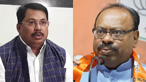विजय वडेट्टीवार, चंद्रशेखर बावनकुळे (डावीकडून)