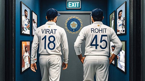 रोहित-विराटच्या निवृत्तीमागे कुणाचा हात? BCCI चे नियम, प्रशिक्षक आणि निवड समितीच्या दबावामुळे दोघांचा कसोटी क्रिकेटला अलविदा?