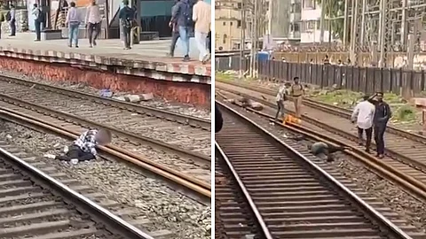Mumbai Local Train Tragedy : एकामागोमाग अनेक प्रवासी रुळांवर पडले; मध्य रेल्वेच्या दिवा-मुंब्रा स्थानकांदरम्यान मोठी दुर्घटना