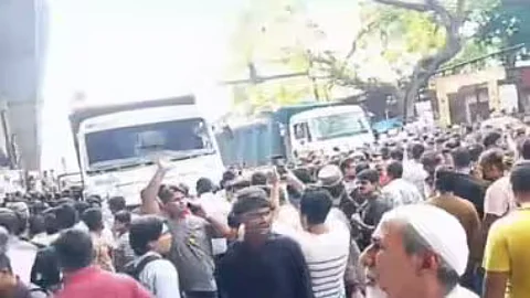गोवंडीत डम्परच्या धडकेत चौघांचा मृत्यू; डम्परचालक पोलिसांच्या ताब्यात
