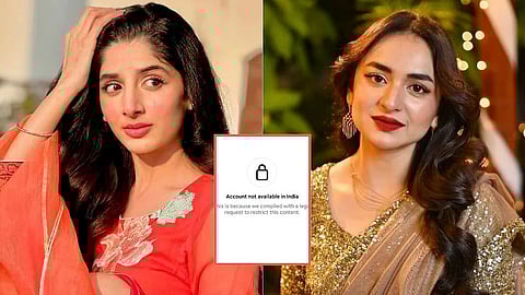 पाकिस्तानी सेलिब्रिटींच्या सोशल मीडिया खात्यांवर पुन्हा बंदी; केवळ एका दिवसात निर्बंध लागू