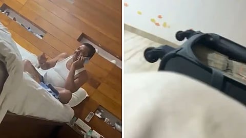 मंत्री शिरसाटही वादाच्या भोवऱ्यात; खाेलीत पैशांच्या बॅगा, कथित व्हिडीओ व्हायरल