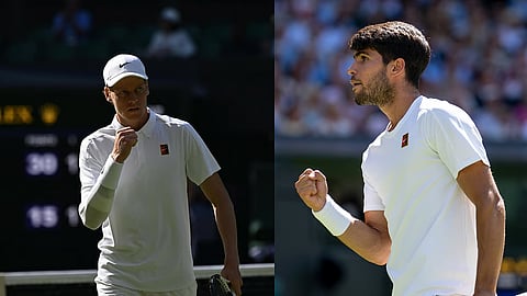 Wimbledon 2025 final : अल्कराझ, सिनरमध्ये विजेतेपदासाठी द्वंद्व