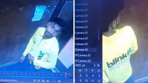 Blinkit चा डिलिव्हरी बॉय पार्सल द्यायला आला, लिफ्टमध्येच लघुशंका करून गेला; वास आल्यानंतर....