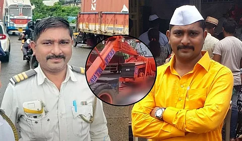 Navi Mumbai : कर्तव्य बजावताना पोलिसाचा अपघाती मृत्यू