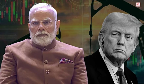 भारतावर ‘टॅरिफ बॉम्ब’! अतिरिक्त २५ टक्के टॅरिफ लादण्याची ट्रम्प यांची घोषणा; एकूण कर ५० टक्क्यांवर