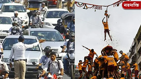 १० हजार गोविंदांवर वाहतूक पोलिसांची कारवाई; १ कोटीहून अधिकचा दंड आकारला