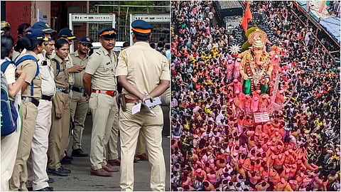 मुंबई : गणेशोत्सवानिमित्त पोलिसांचा कडेकोट बंदोबस्त; ११ हजारांहून अधिक CCTV कॅमेरे, प्रत्येक कोपऱ्यावर राहणार करडी नजर