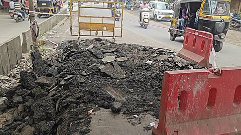 मुंबई : रस्ते कामाला पुन्हा प्रारंभ; शिल्लक रस्तेकामांना अखेर मुहूर्त