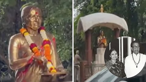 Mumbai : मीनाताई ठाकरे यांच्या पुतळ्यावर रंग फेकल्याने शिवाजी पार्क परिसरात तणाव; ठाकरे गट संतप्त, पोलिसांनी बंदोबस्त वाढवला